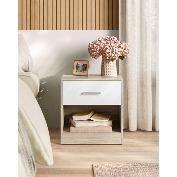 Headboard With Bedside Tables Attached Wayfair.co.uk